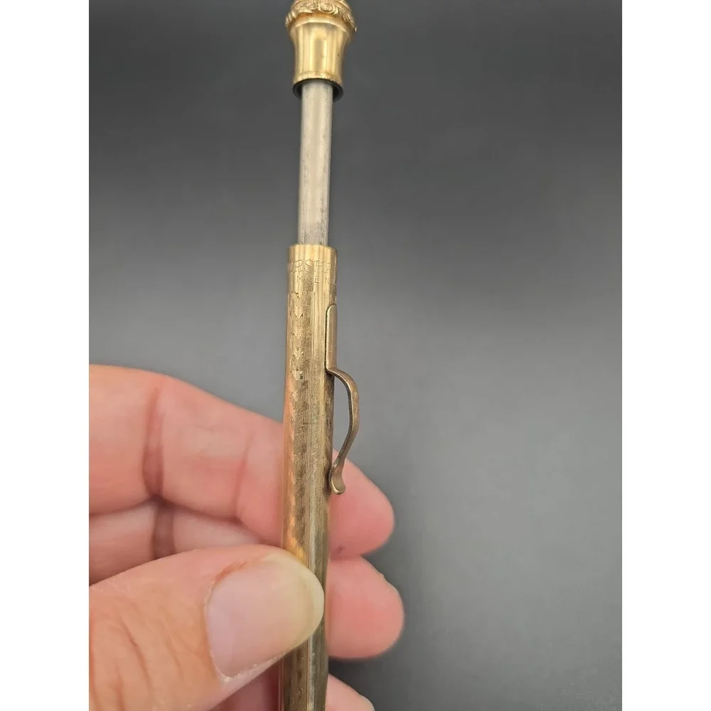 Wahl Eversharp Gold Filled Mechanical Pencil Vintage Untested Needs Led - Picture 12 of 14